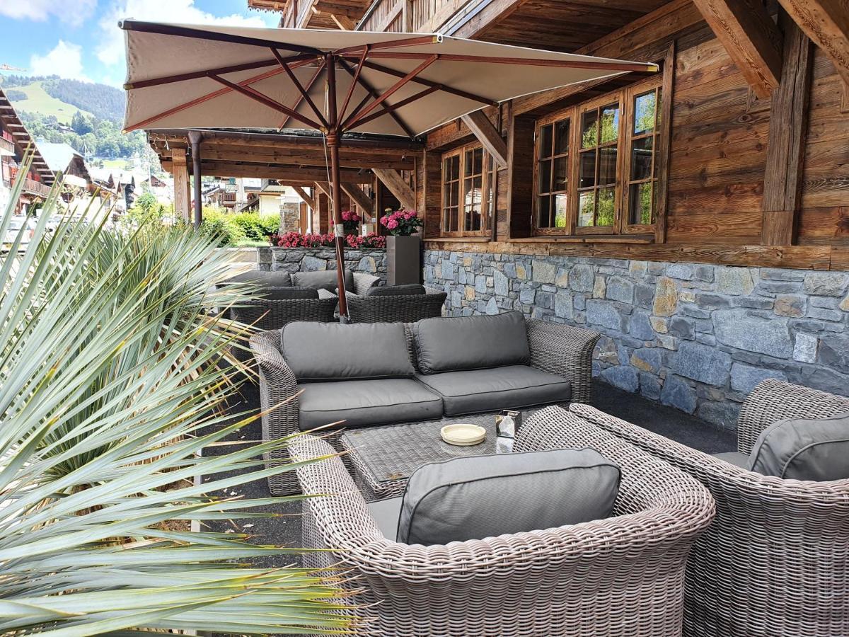 Le Chalet Blanc Megève Buitenkant foto