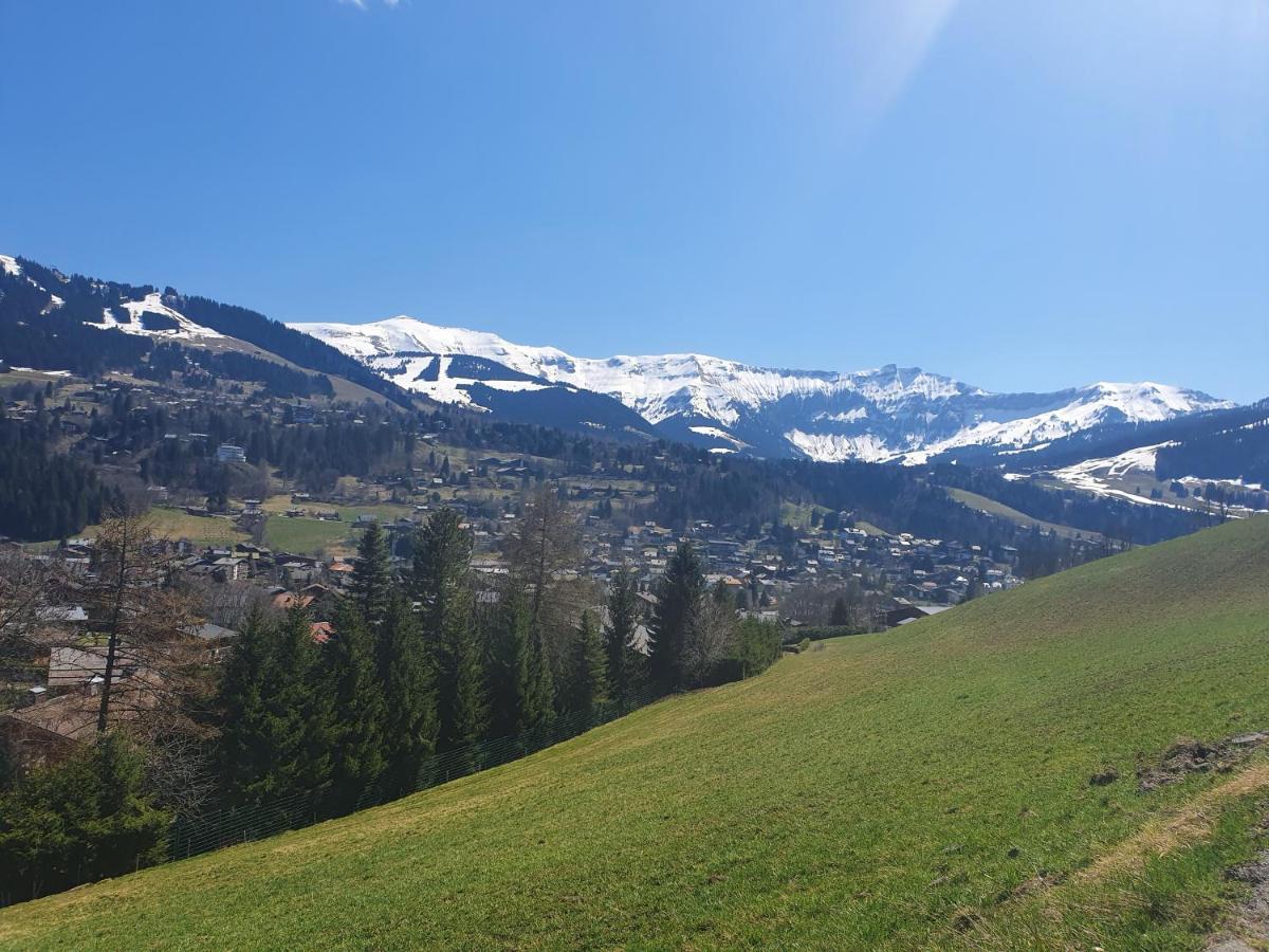Le Chalet Blanc Megève Buitenkant foto
