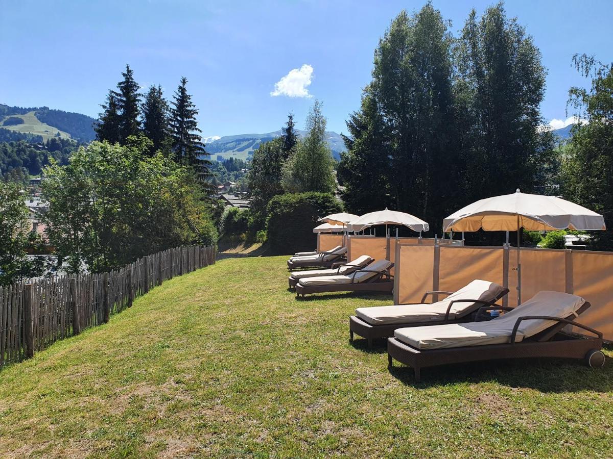 Le Chalet Blanc Megève Buitenkant foto