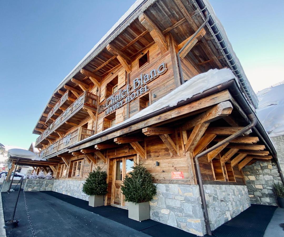 Le Chalet Blanc Megève Buitenkant foto