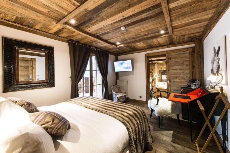 Le Chalet Blanc Megève Buitenkant foto