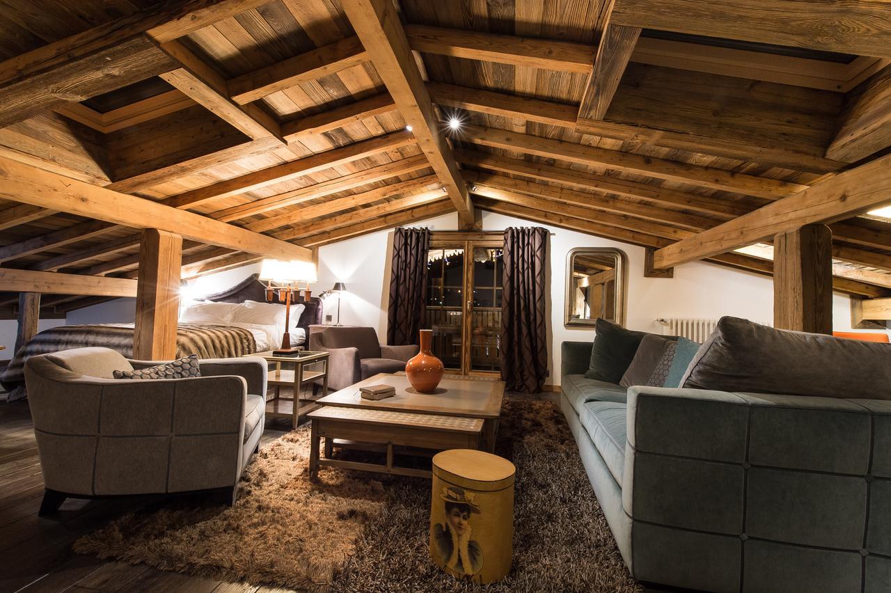 Le Chalet Blanc Megève Buitenkant foto