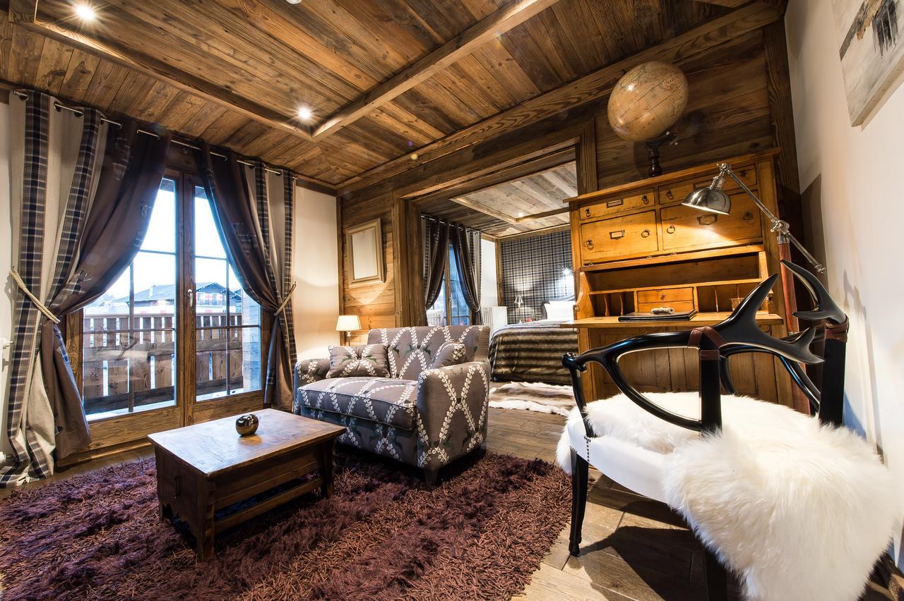 Le Chalet Blanc Megève Buitenkant foto