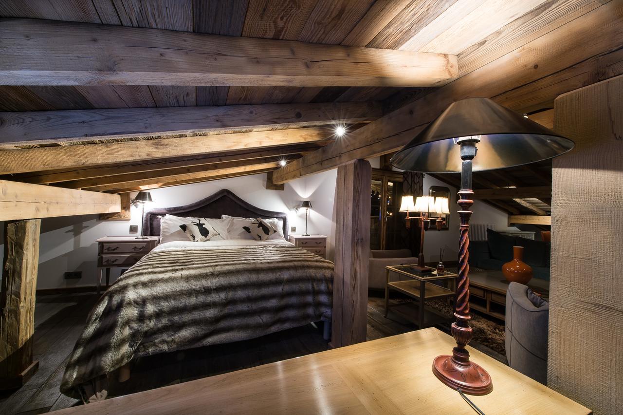 Le Chalet Blanc Megève Buitenkant foto