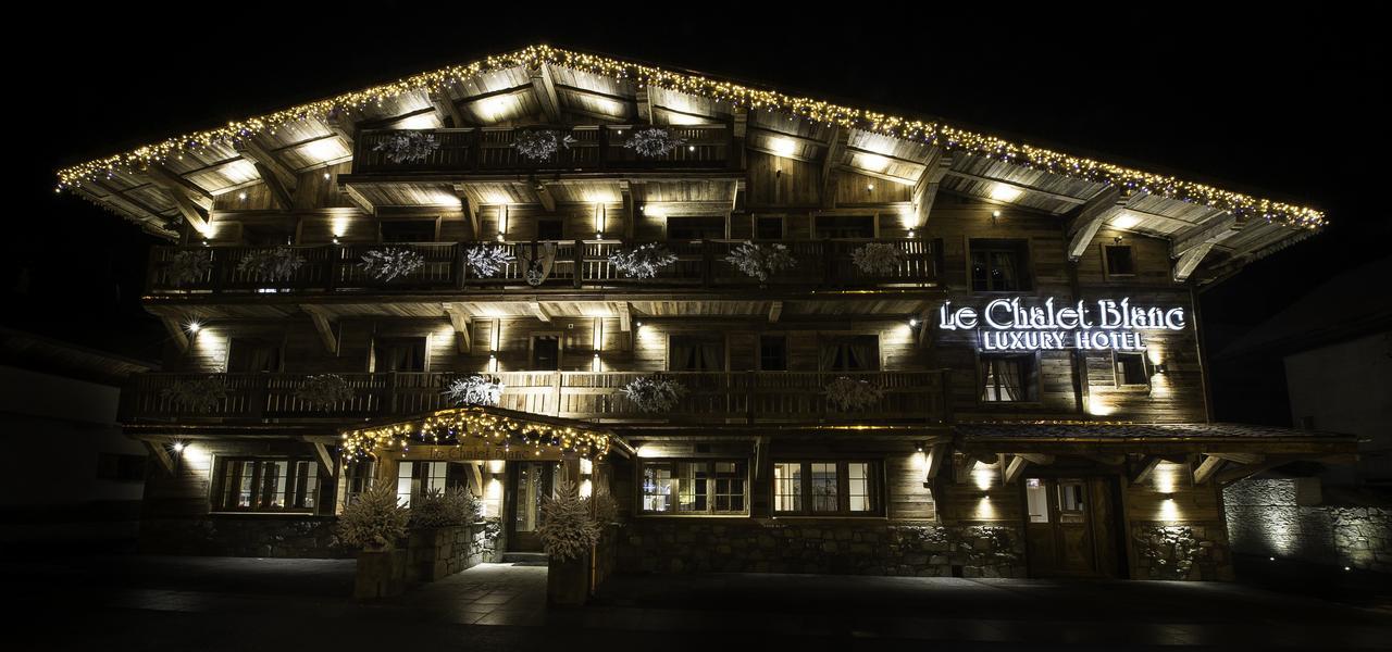 Le Chalet Blanc Megève Buitenkant foto