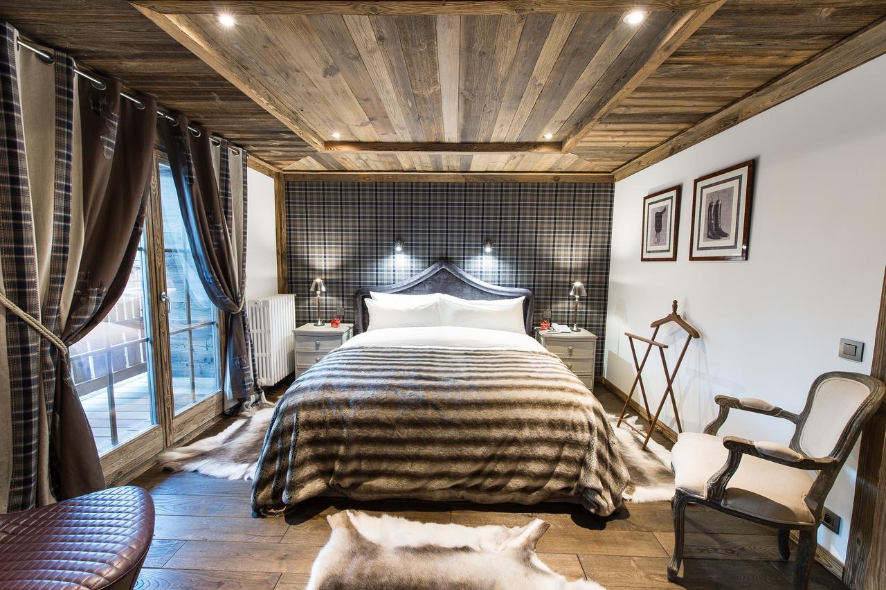 Le Chalet Blanc Megève Buitenkant foto