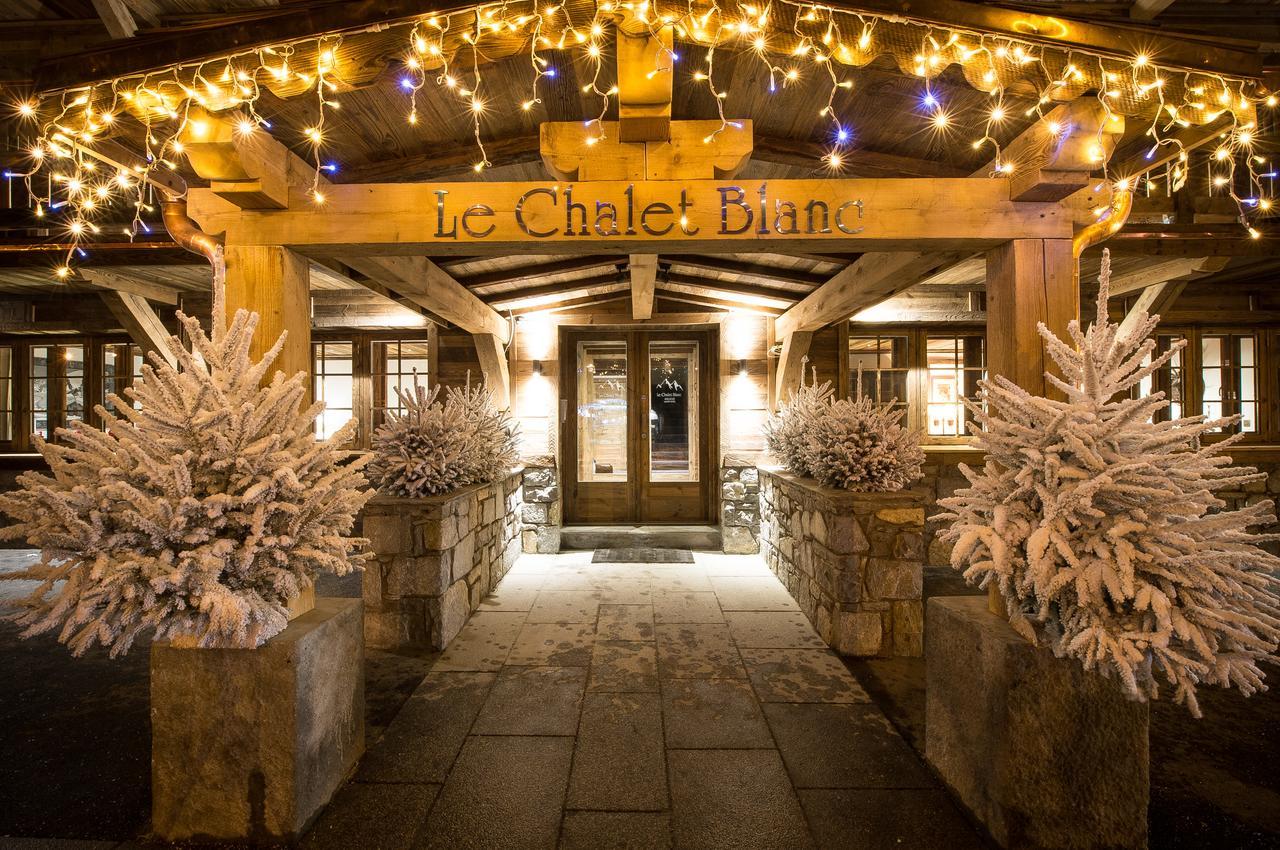 Le Chalet Blanc Megève Buitenkant foto