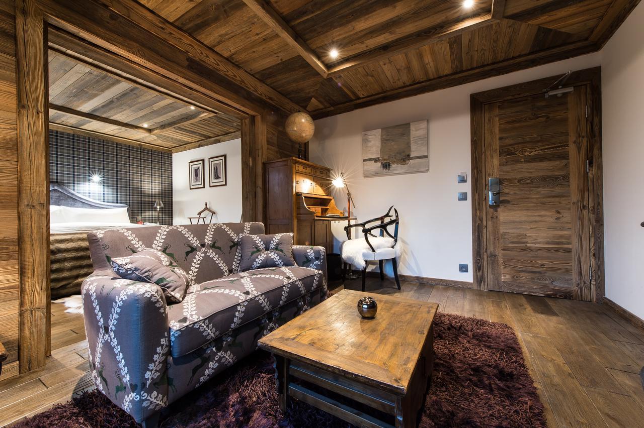 Le Chalet Blanc Megève Buitenkant foto