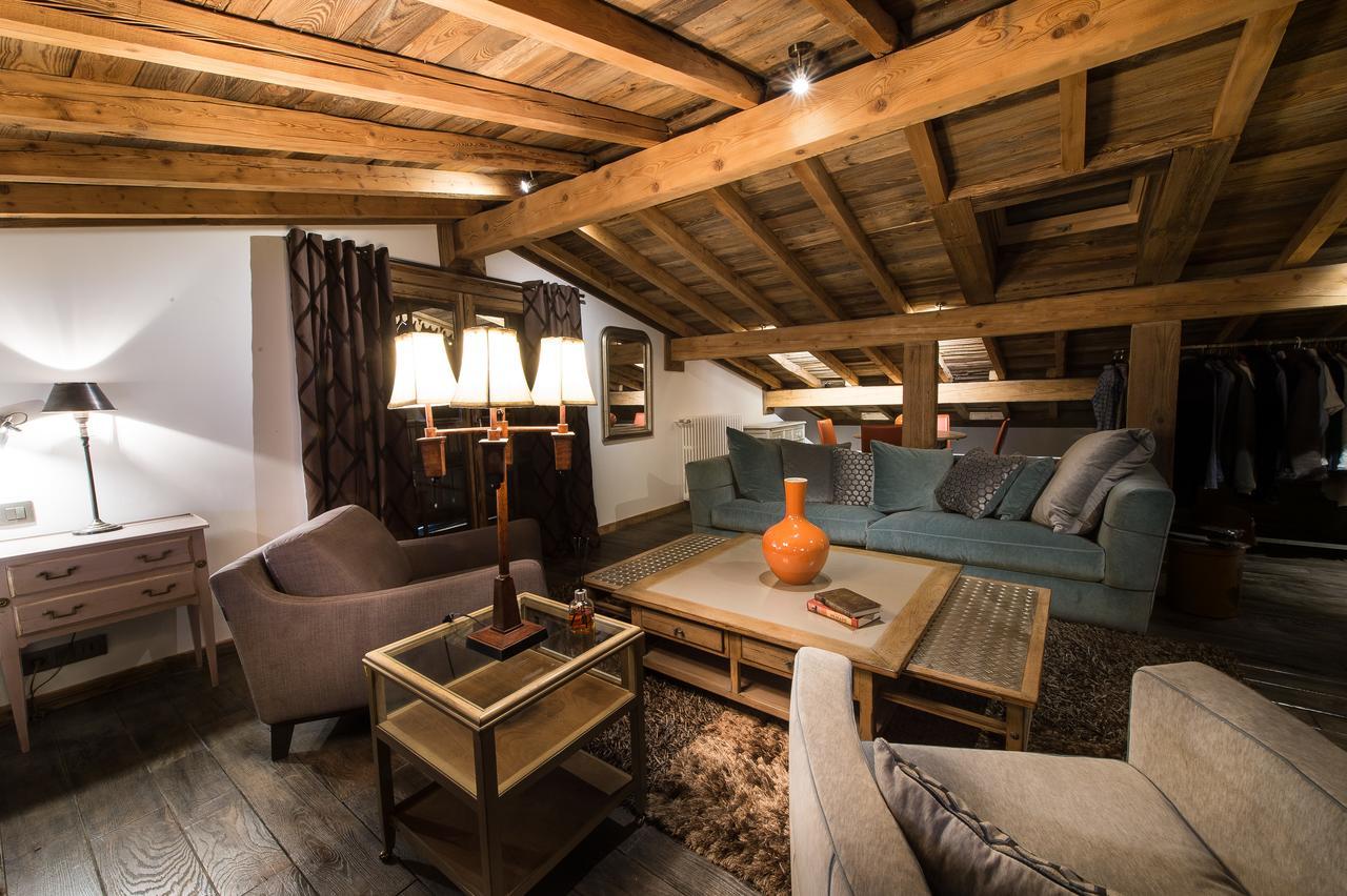 Le Chalet Blanc Megève Buitenkant foto