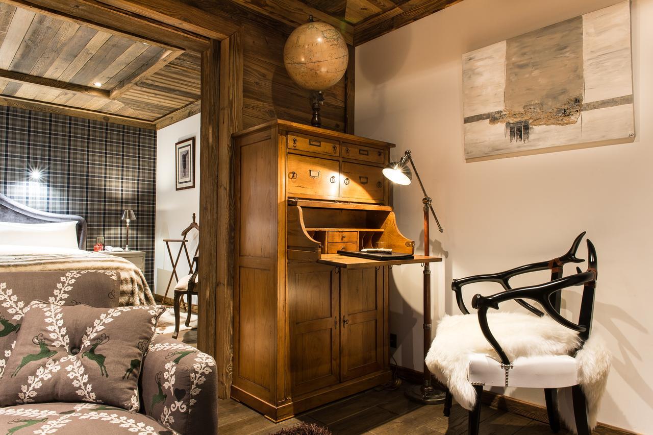 Le Chalet Blanc Megève Buitenkant foto