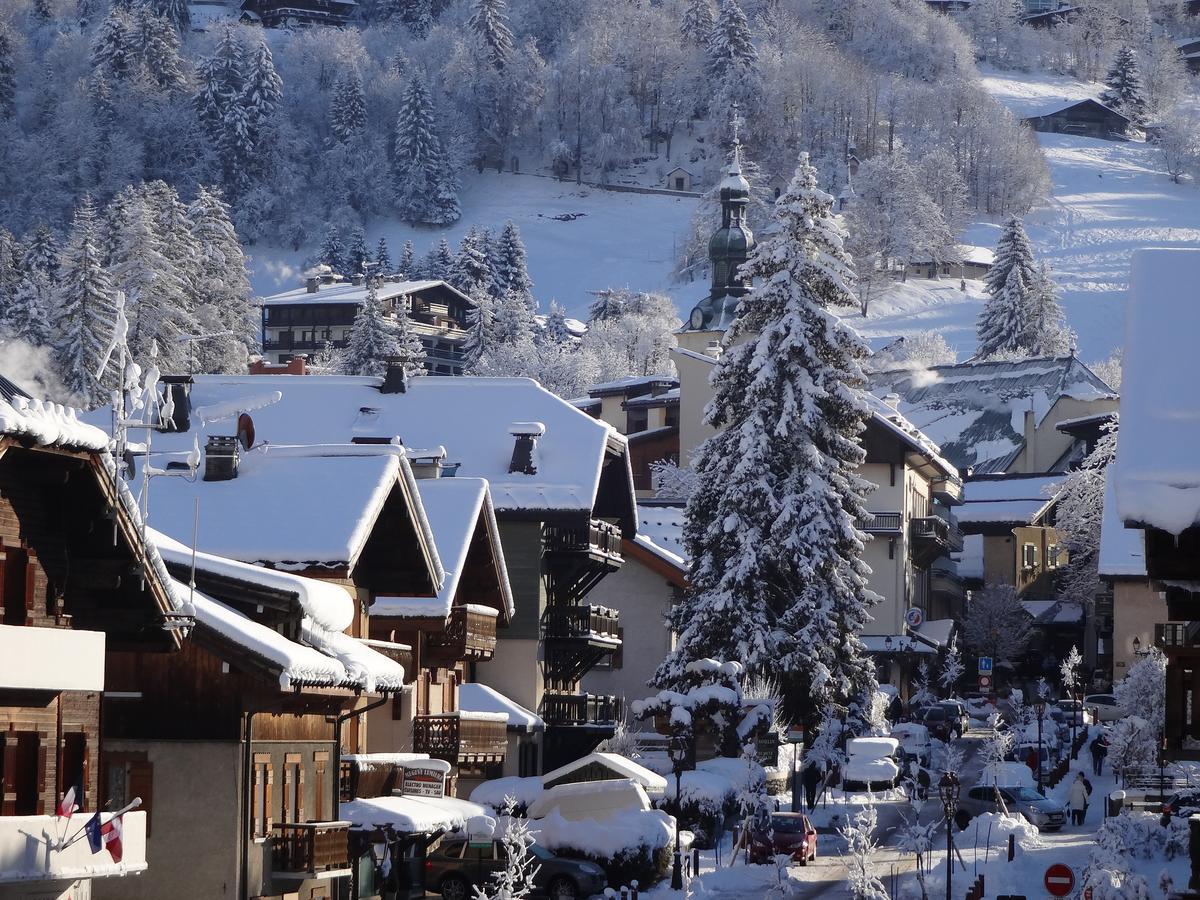 Le Chalet Blanc Megève Buitenkant foto